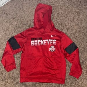 Nike Kids Red Ohio State Buckeyes Hoodie